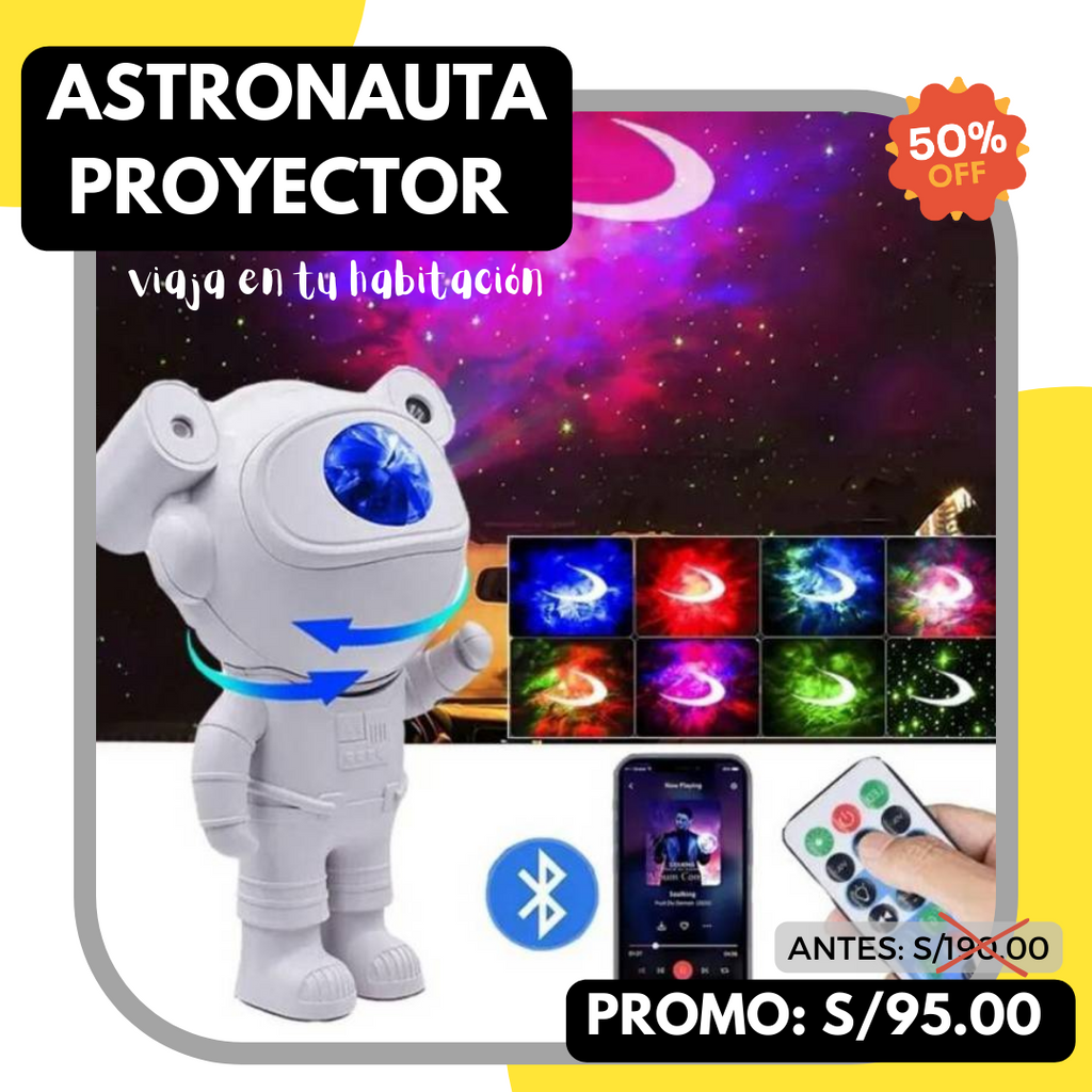 Proyector astronauta – Mi tienda